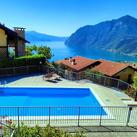 Happy Guest Apartments - Lake Panorama & Pool Riva di Solto Exteriér fotografie