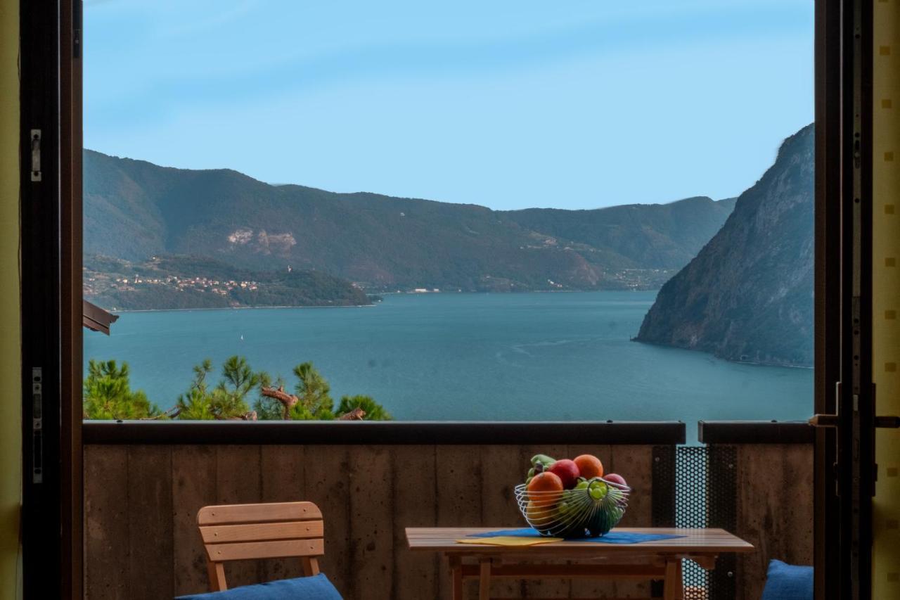 Happy Guest Apartments - Lake Panorama & Pool Riva di Solto Exteriér fotografie