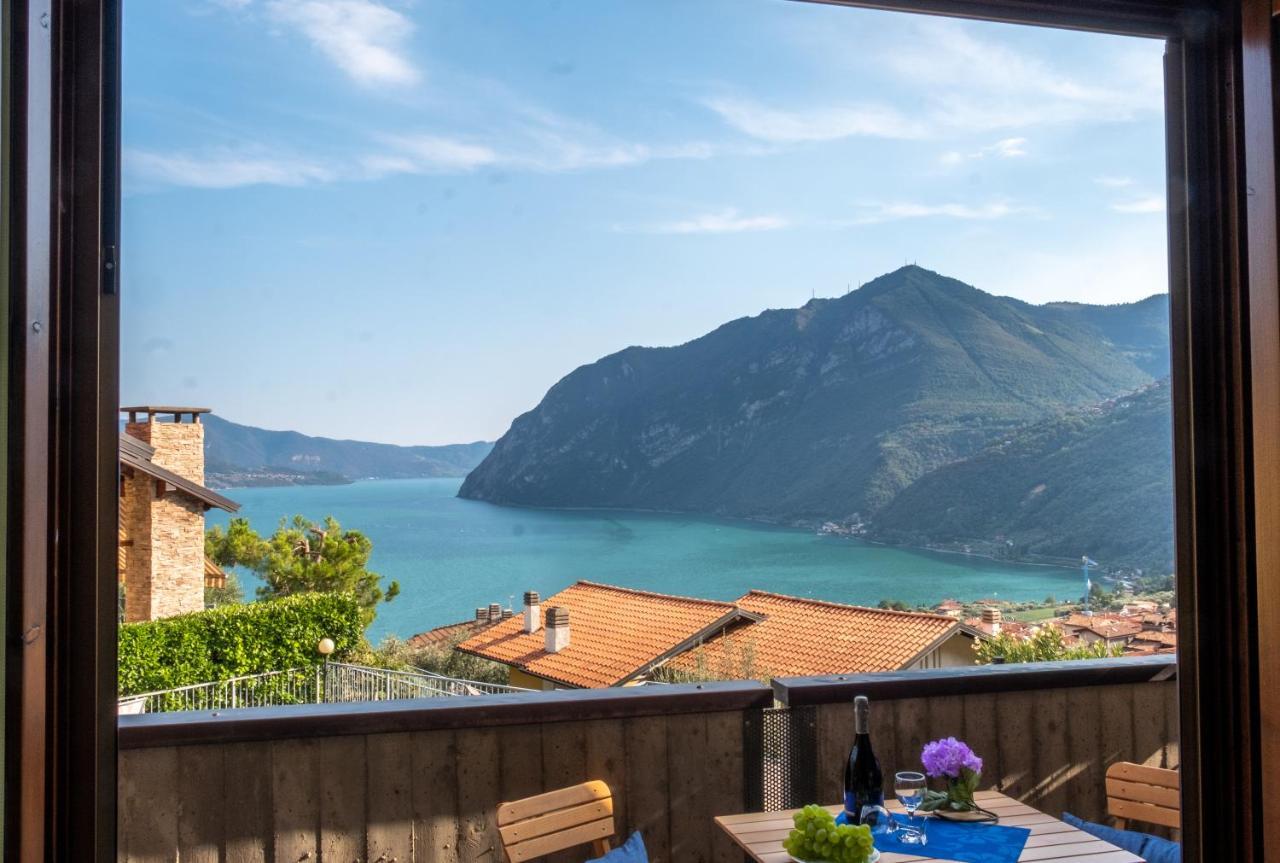 Happy Guest Apartments - Lake Panorama & Pool Riva di Solto Exteriér fotografie